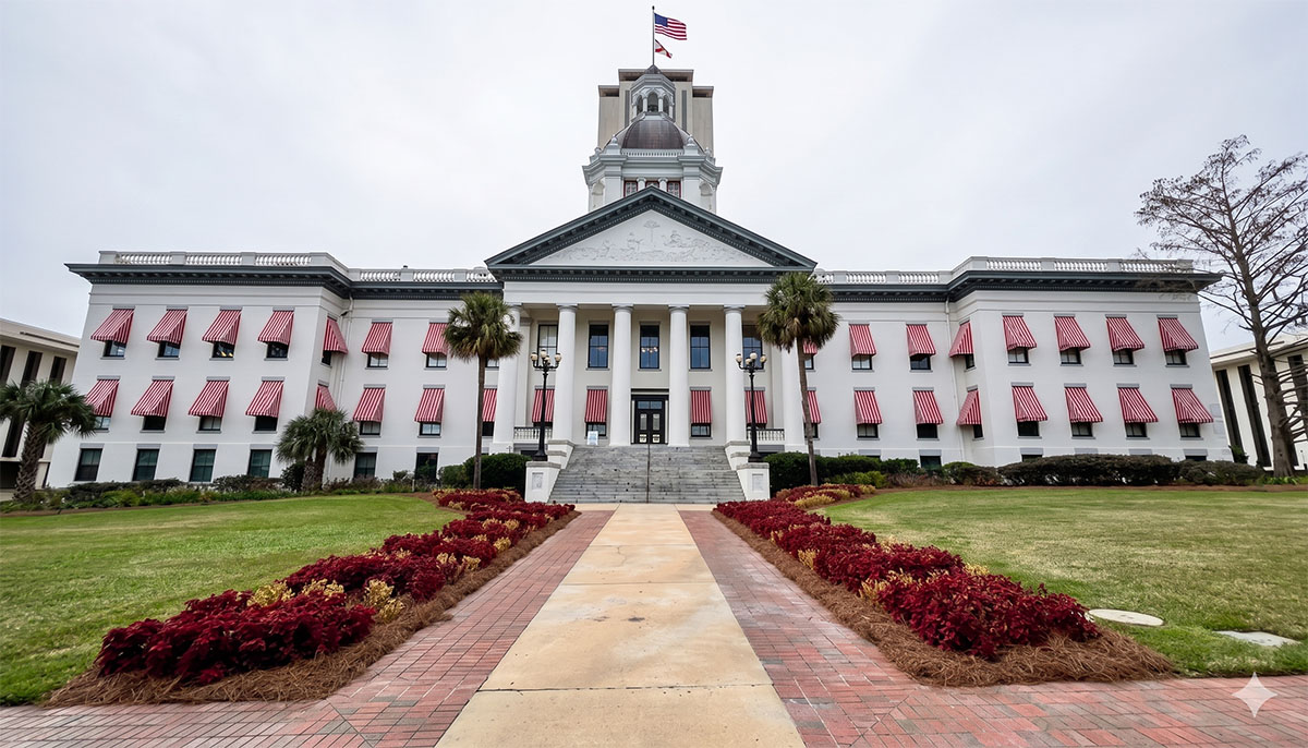 Florida state legislature building representing condo and HOA law changes affecting boards in 2026